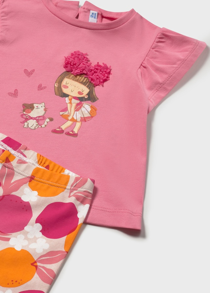 Mayoral -  2-tlg. Set T-Shirt mit Leggings