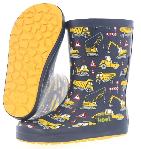 KOEL - Gummistiefel Baustelle Barefoot