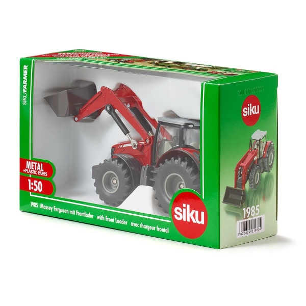 Siku 1985 Massey Ferguson mit Frontlader 1:50