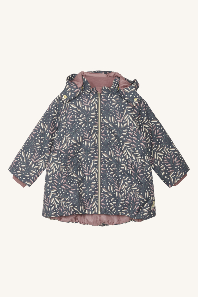 Hust&Claire - HCObina - gefütterte Winterjacke - Blumen