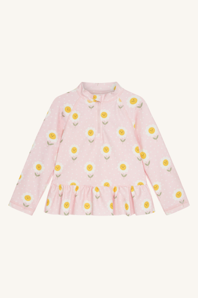 Hust&Claire - Maiak - Blume rosa - UV-Schutz-Langarmshirt Hust&Claire - Maiak - Blume rosa - UV-Schutz-Langarmshirt