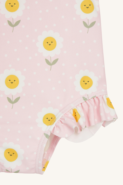 Hust&Claire - Madiken - Blume rosa - Badeanzug
