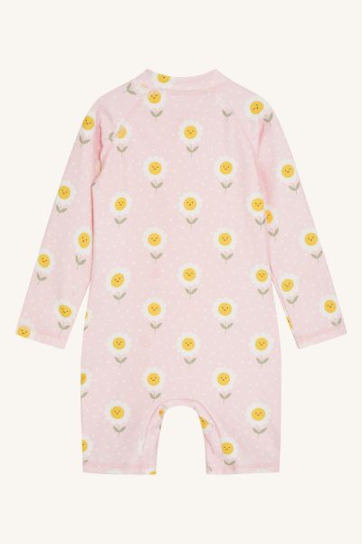 Hust&Claire - Malaz - Blume rosa - UV-Schutz-Overall Hust&Claire - Malaz - Blume rosa - UV-Schutz-Overall