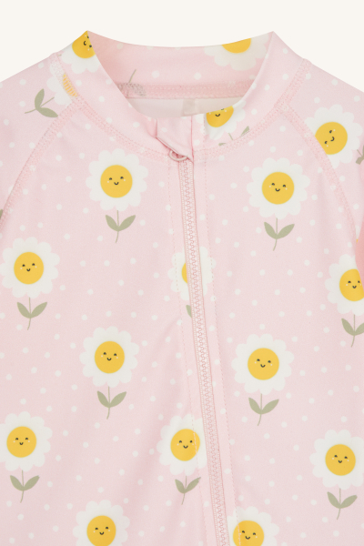 Hust&Claire - Malaz - Blume rosa - UV-Schutz-Overall Hust&Claire - Malaz - Blume rosa - UV-Schutz-Overall
