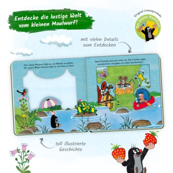Trötsch - Der kleine Maulwurf Fensterbuch