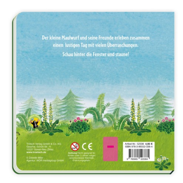 Trötsch - Der kleine Maulwurf Fensterbuch