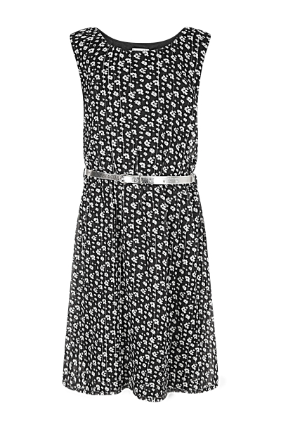 Happy Girls - Kleid black/silber
