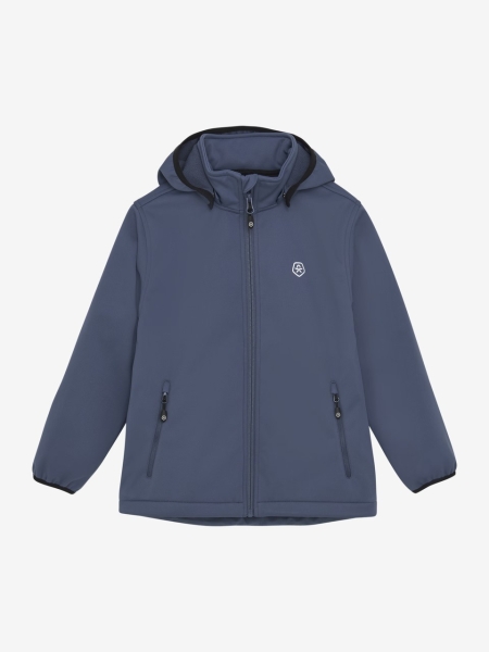 ColorKids - Softshelljacke mit Fleece - Vintage Indigo