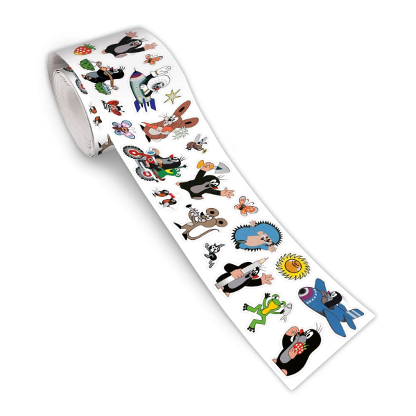 Trötsch - Der kleine Maulwurf Stickerrolle