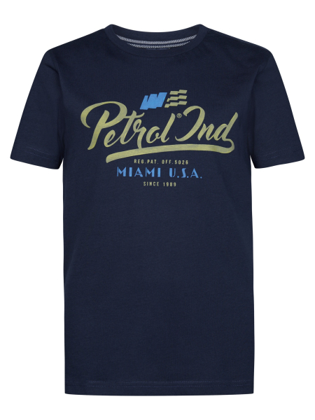 Petrol- Jungen T-Shirt navy blue