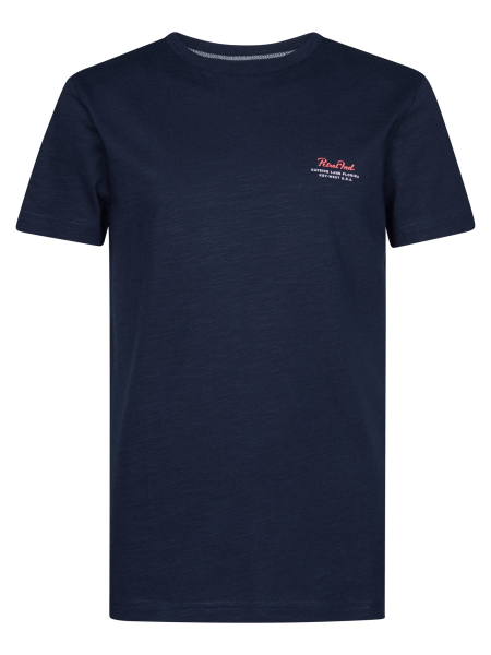 Petrol- Jungen T-Shirt navy blue/Backprint