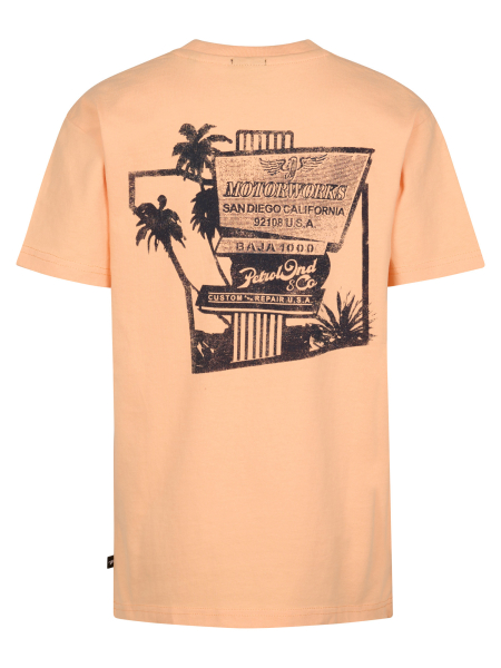 Petrol - T-Shirt MEZCAL orange