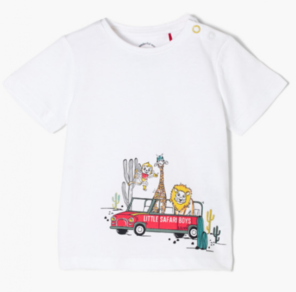 S.Oliver Jungen T-Shirt – Mit Pailletten-Artwork Und Coolem Wording-Print