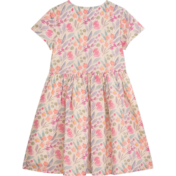 Danamade - DBELLA Kleid/ Blumenprint Ivory