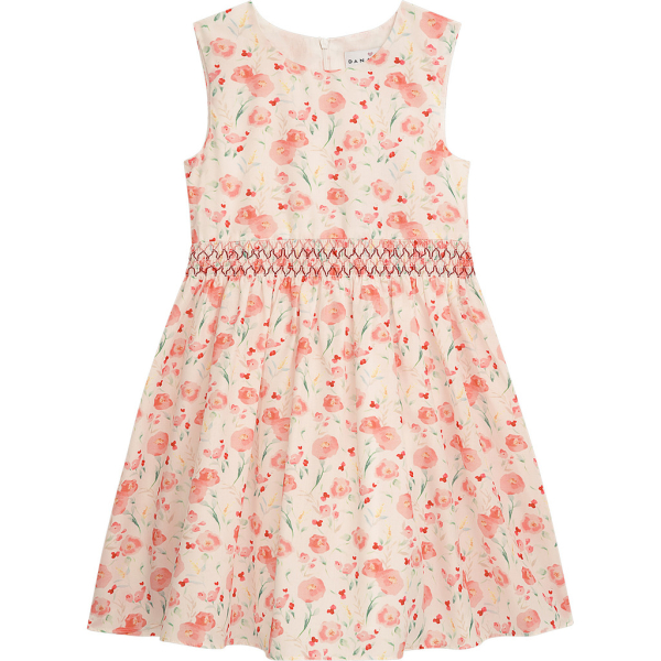 Danamade - DCELIA Kleid/ Blümchen peach