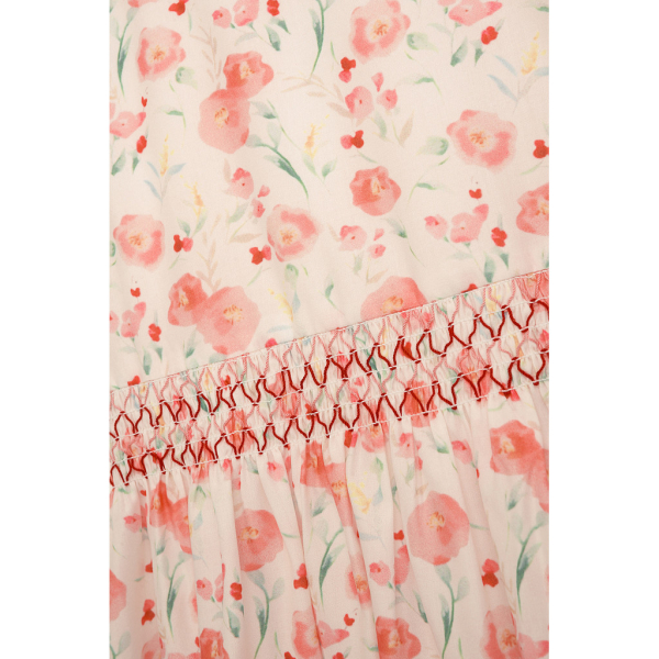 Danamade - DCELIA Kleid/ Blümchen peach