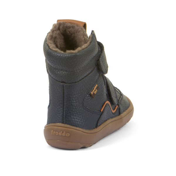 Froddo - Winterstiefel Barefoot Leder/Tex - dark blue - Wool