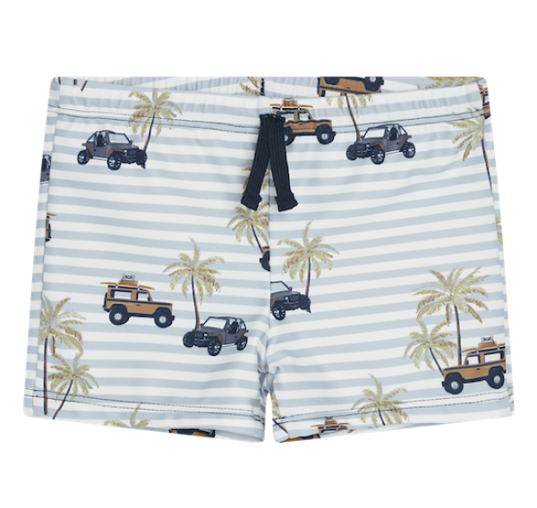 Hust&Claire - Haki - Strand - UV-Schutz-Badehose