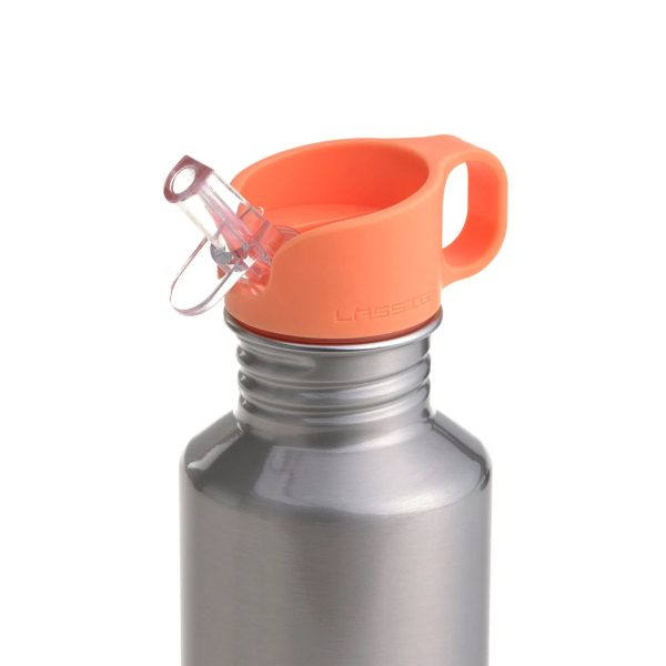 Lässig Trinkflasche - Edelstahl Nature