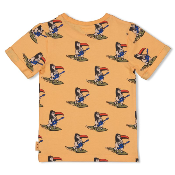 Sturdy- Jungen - T-Shirt Happy Rio orange