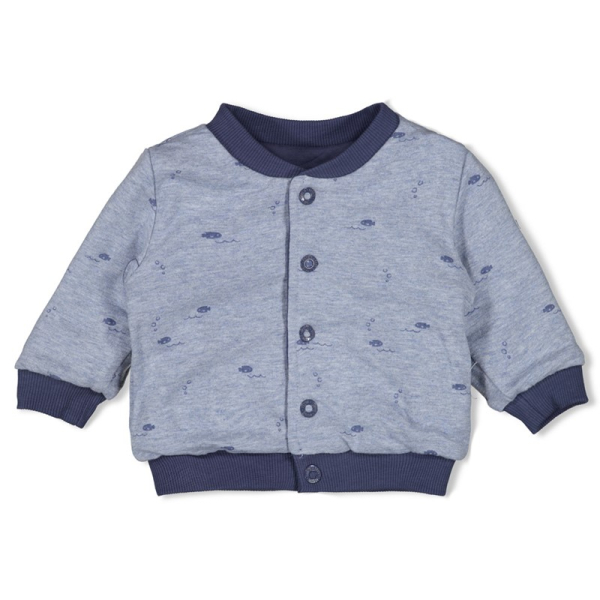 Feetje - Wende-Bomberjacke Blue Ocean