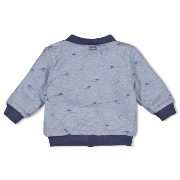 Feetje - Wende-Bomberjacke Blue Ocean