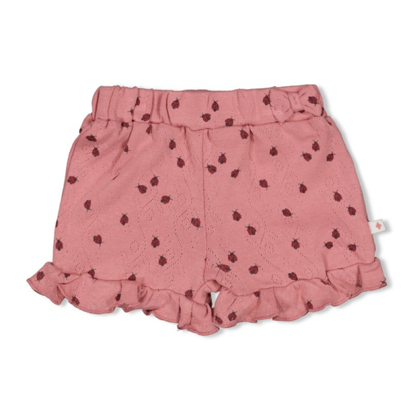 Feetje - Short - Ajour gerippt / Ladybug