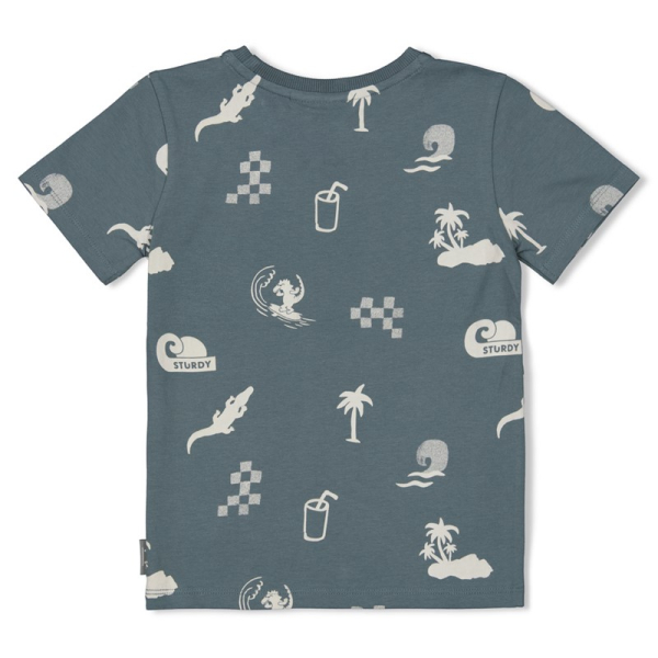 Sturdy- Jungen - T-Shirt - Lagoon Legends - petrol