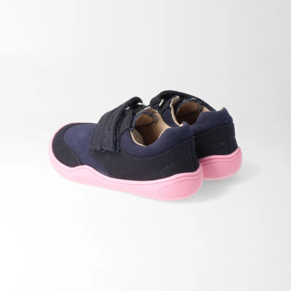 B-Lifestyle Barfuß-Sneaker krokodilSTYLE marine/vegan