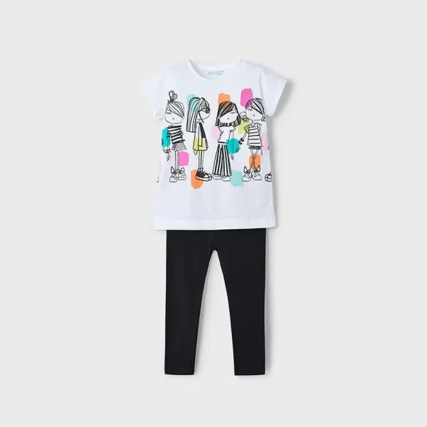 Mayoral - Set T-Shirt Girls und Leggings