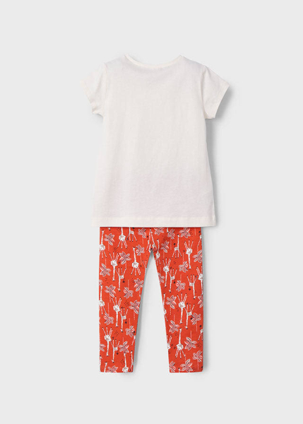 Mayoral - Set T-Shirt Giraffe und Leggings