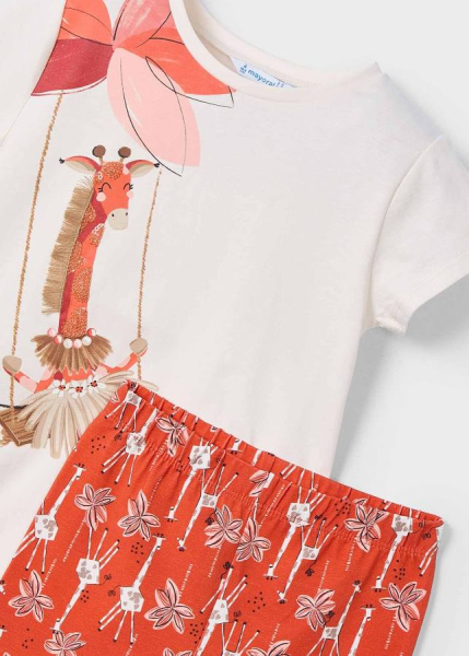 Mayoral - Set T-Shirt Giraffe und Leggings