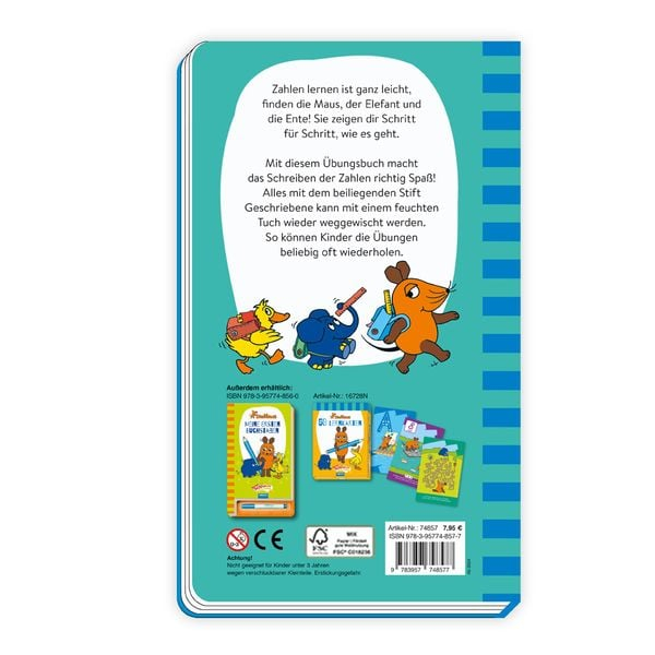 Trötsch - Die Maus - Meine ersten Zahlen Buch