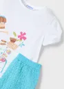 Mayoral - Set T-Shirt Fahrrad und kurze Hose