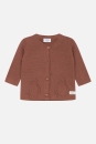 Hust&Claire - Cello Strickjacke Pinguin rostbraun