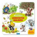 Trötsch - Der kleine Maulwurf Jahreszeiten Malbuch