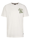 Petrol - T-Shirt MEZCAL weiß