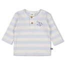 Feetje - Gerippte Longsleeve Ringel Blue Ocean