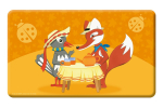Trötsch -  Unser Sandmännchen - Frühstücksbrettchen "Fuchs und Elster"